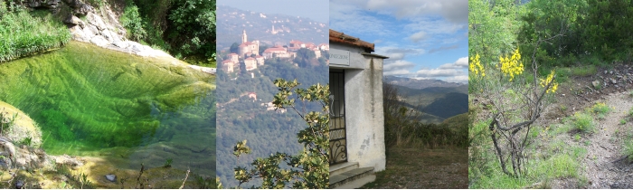 Ausflugsziele in der Nähe, Wanderwege, Naturbad, Ligurien